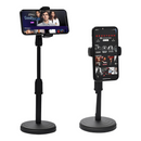 Suporte Tripé de Mesa para Celular - Mini Pedestal Ajustável 360°