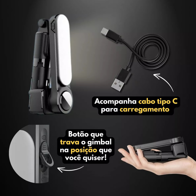 Gimbal estabilizador de Celular L09- Preto