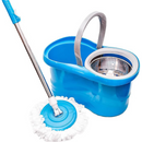 Mop Giratório 360° Cesto Inox Clean Tech 13L - CT0035- Azul