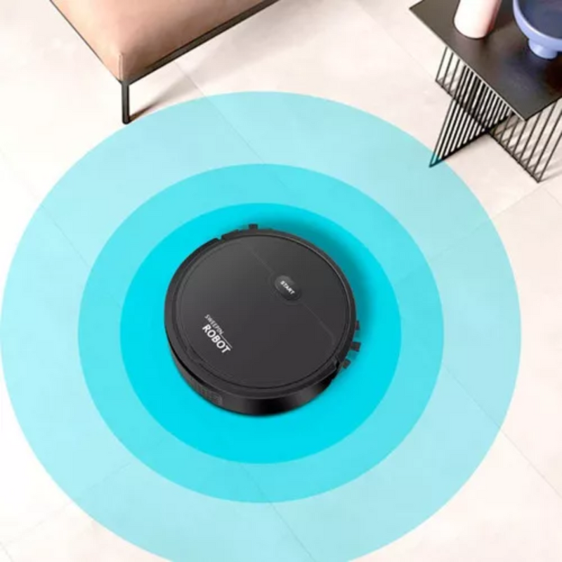 Robô Aspirador de Pó Recarregável Sweepin Robot - NO.K235 - Preto