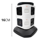 Torre de Tomada Elétrica com 3 Entradas Universais e 2 Portas USB - OI-TO 128