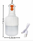 Lâmpada de Emergência LED USB Recarregável 15W Portátil