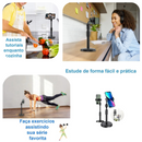 Suporte Tripé de Mesa para Celular - Mini Pedestal Ajustável 360°