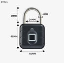 Cadeado Digital Biométrico TUYA (À Prova D'Água IP67)