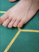 5 Pares - Protetor De Dedos Dos Pés Silicone Transparente Dedeira Respiráve